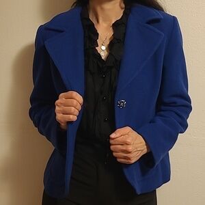 Royal Blue Short Coat